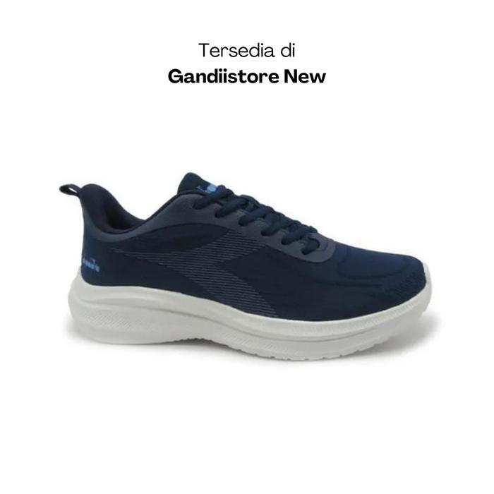 Sepatu Sneakers Pria Diadora Kredibel DIARU240504N Navy Men Original