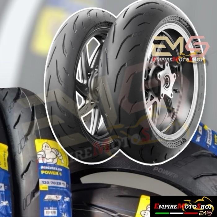 Ban Michelin Power 6 120 70 - 17 & 160 55 - 17