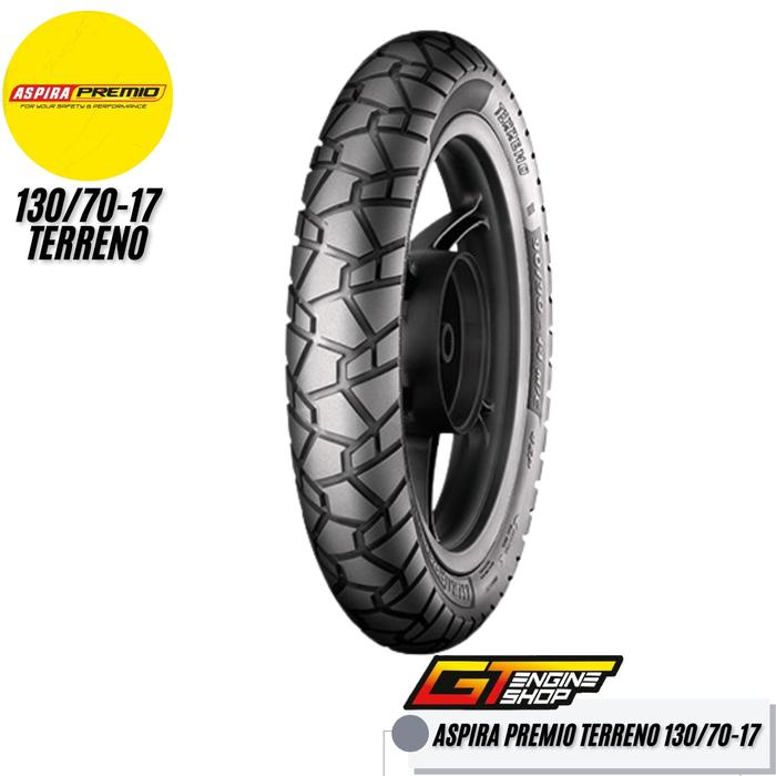 BAN ASPIRA PREMIO TERRENO 130/70-17 REAR BAN ASPIRA TERRENO 130/70-17 REAR PRODUKSI 2024