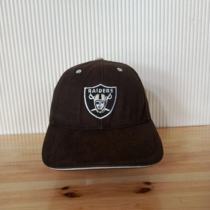 topi simpel cap NFL Raiders