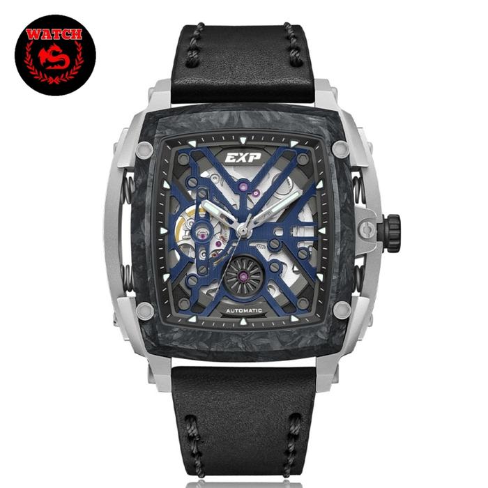 Jam Tangan Expedition Automatic Titanium Orginal E 3008 E3008 MAL Silver Black Blue Limited Edition