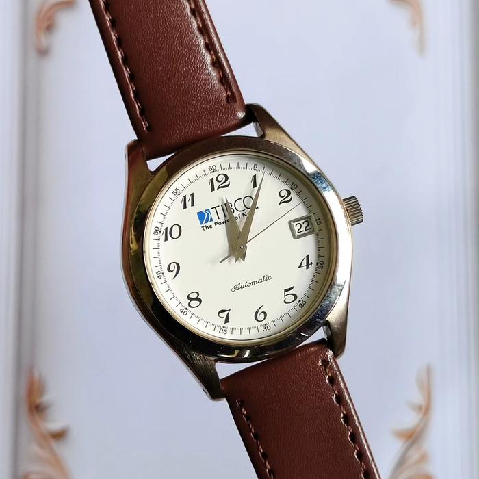 Jam Tangan Pria Seiko Tibco Automatic Arabic Numerals