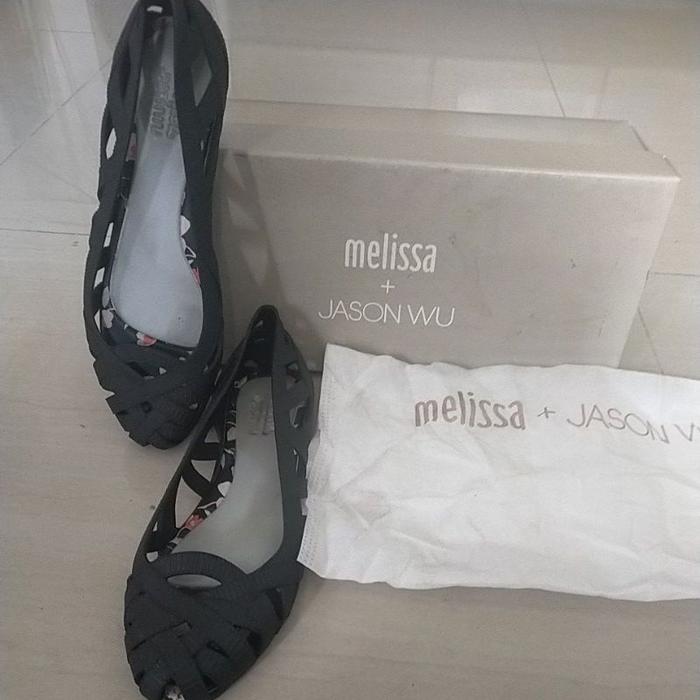 BUY 1 GET 1 MELISSA JASON WU flatshoes ORIGINAL MADE IN BRAZIL flats shoes Melissa sepatu flat wanit