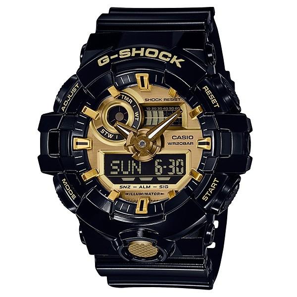 Casio G-Shock GA-710GB-1ADR / GA-710GB-1A Original & Garansi