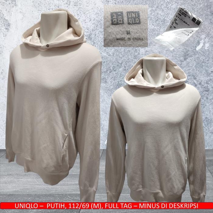 Sweater Hoodie Uniqlo Original/Hoodie Original Uniqlo - Thrift/Bekas