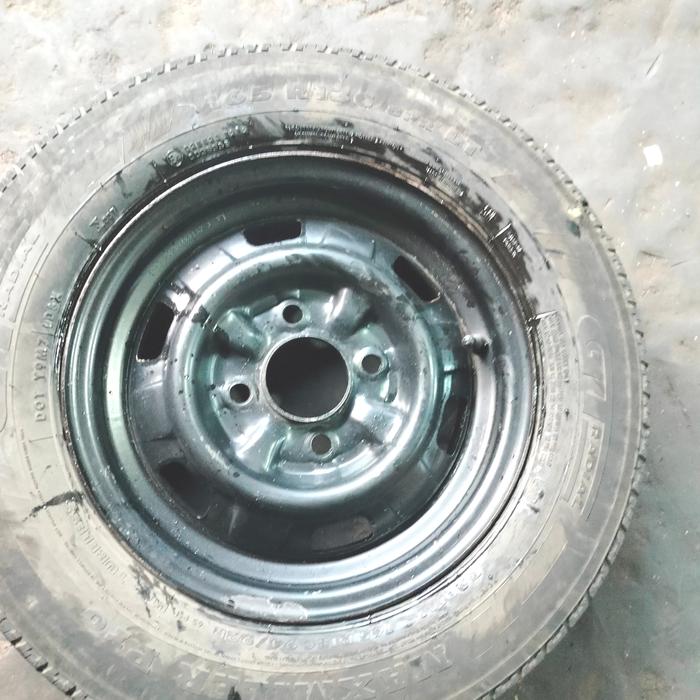 velg Kaleng Daihatsu Zebra Ring 13 pcd 4x110 lebar 5 inchi Et 45