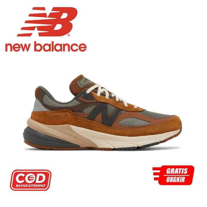 SEPATU NEW BALANCE 990 V6 CARHART WIP BROWN MEN'S SHOES