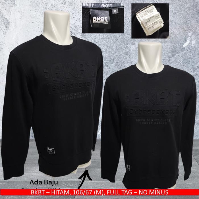 Sweater BKBT ORI/Crewneck BKBT Ori/Crewneck Bunker Buster Ori - Bekas
