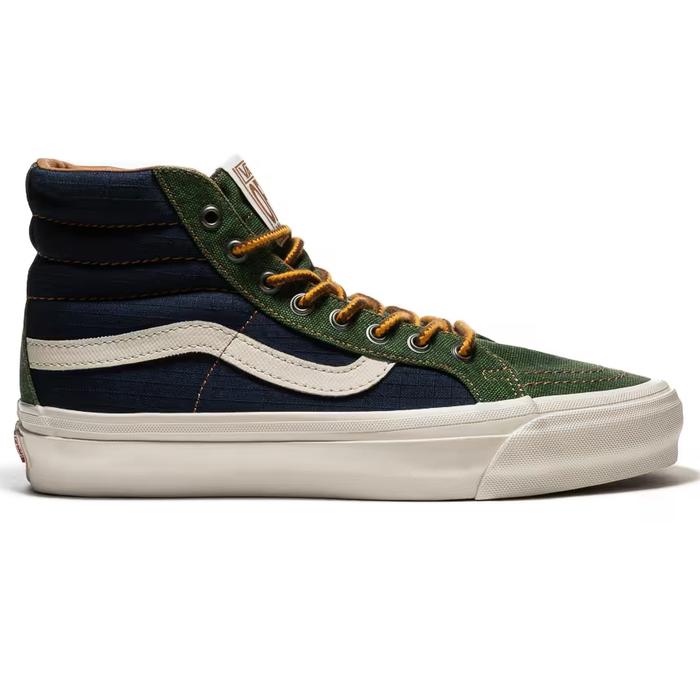 Vans Sk8 Hi Reissue 38 MTE Salt Wash Navy Green