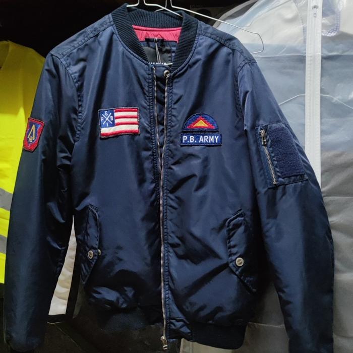 jaket bomber pull & bear / pull and bear army
