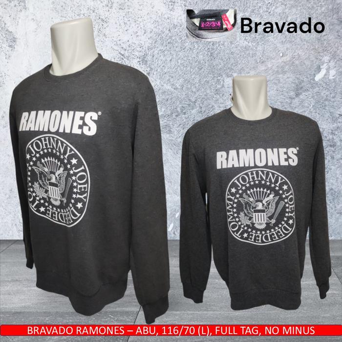 Hoodie Bravado/Crawneck Ramones/Craw Neck Ramones Bravado - Bekas