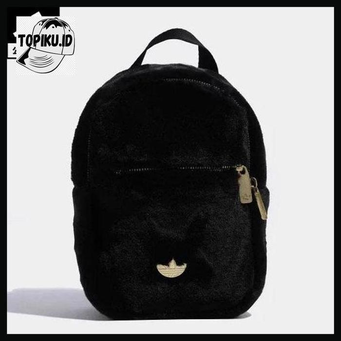 TOPIKU.ID Tas Adidas Mini Faux Fur Backpack Original
