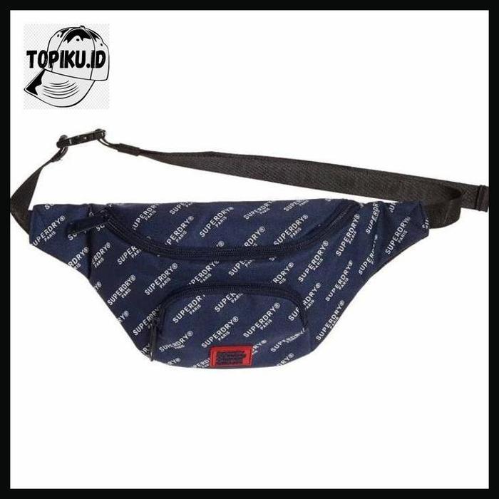 TOPIKU.ID Tas Sdy Paris logo Bum bag reject Original