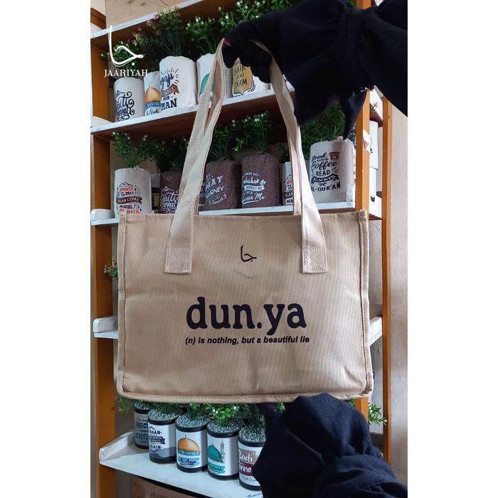 TOTEBAG  CANVAS TOTEBAG WANITA AUTHENTIC Totebag Casual