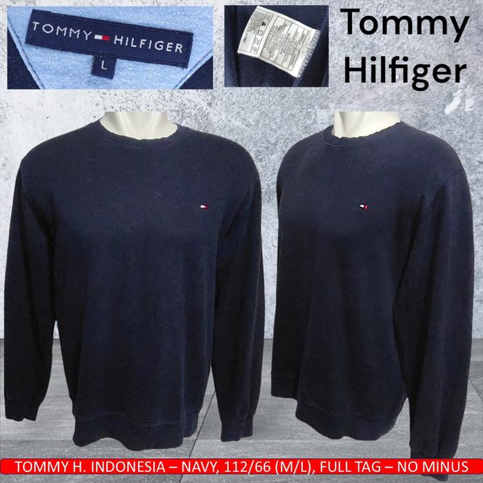 Sweater Crewneck Tommy Hilfiger Original Indo/Tommy Hilfiger - Bekas