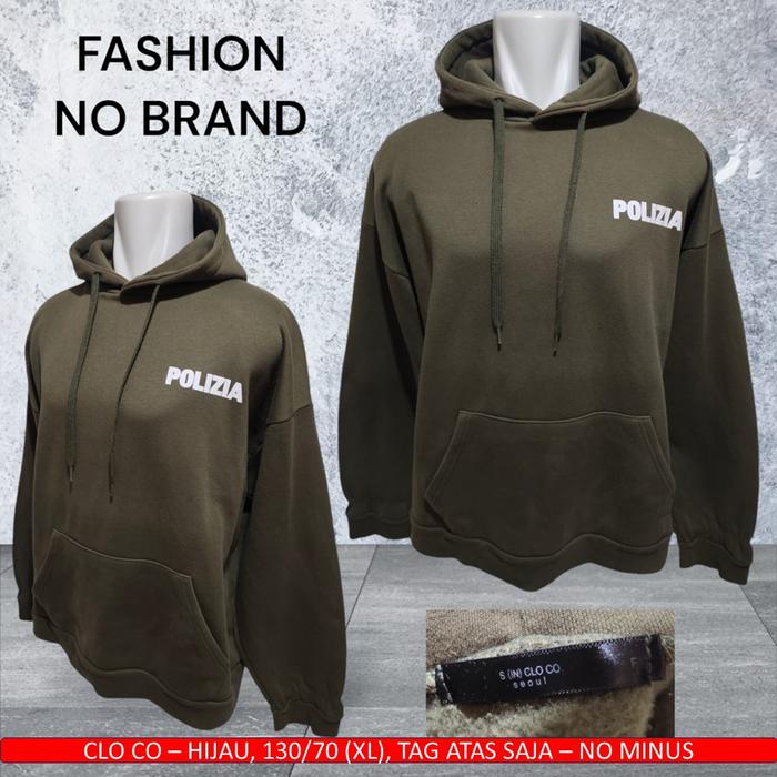 Hoodie Jotol Fashion / Hoodie Vetements Fashion  Polizia - Bekas/Thrif