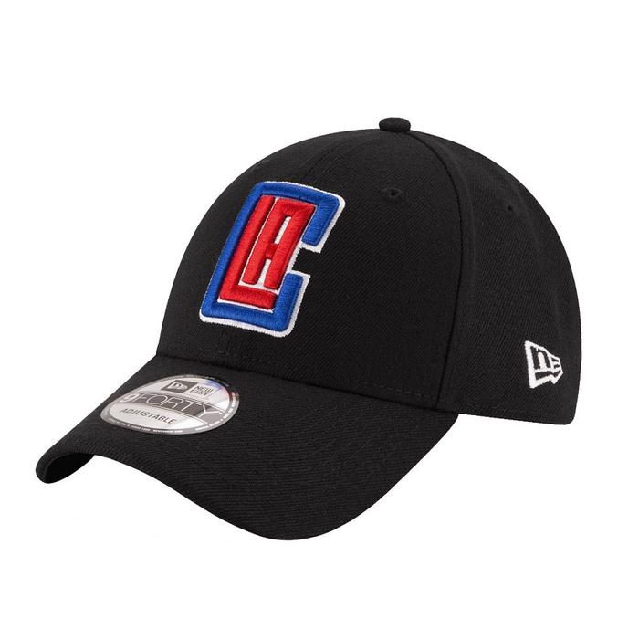 Topi New Era NBA LA Clippers 9FORTY Adjustable Hat Cap Black ORIGINAL