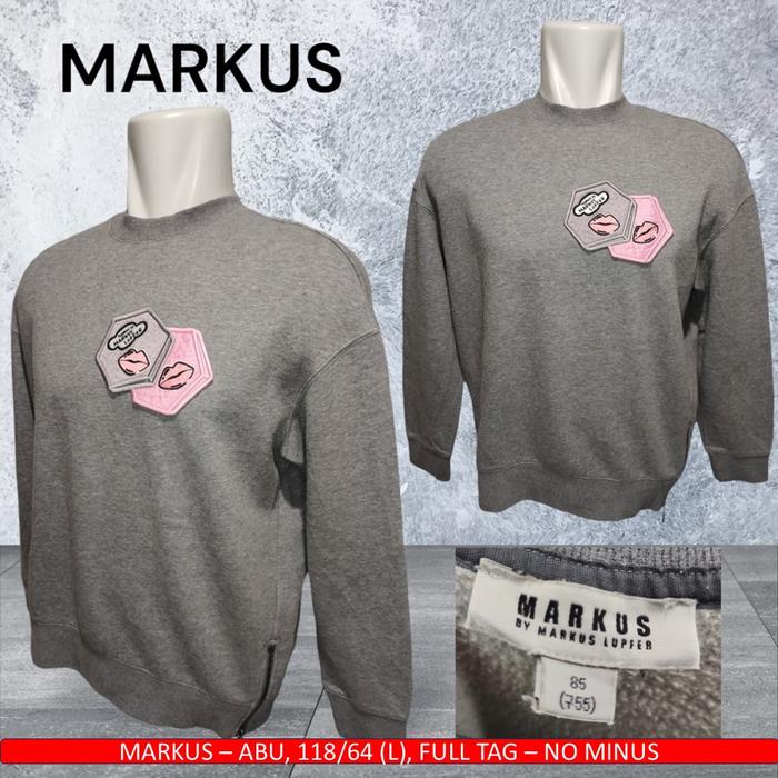 CN Markus Lupfer Ori/Crewneck Markus Lupfer Original/CN Markus - Bekas