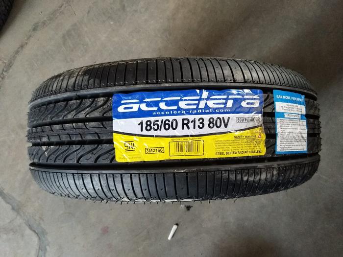 Accelera Eco Plush ( WLW ) 185/60 R13 Ban Mobil R13