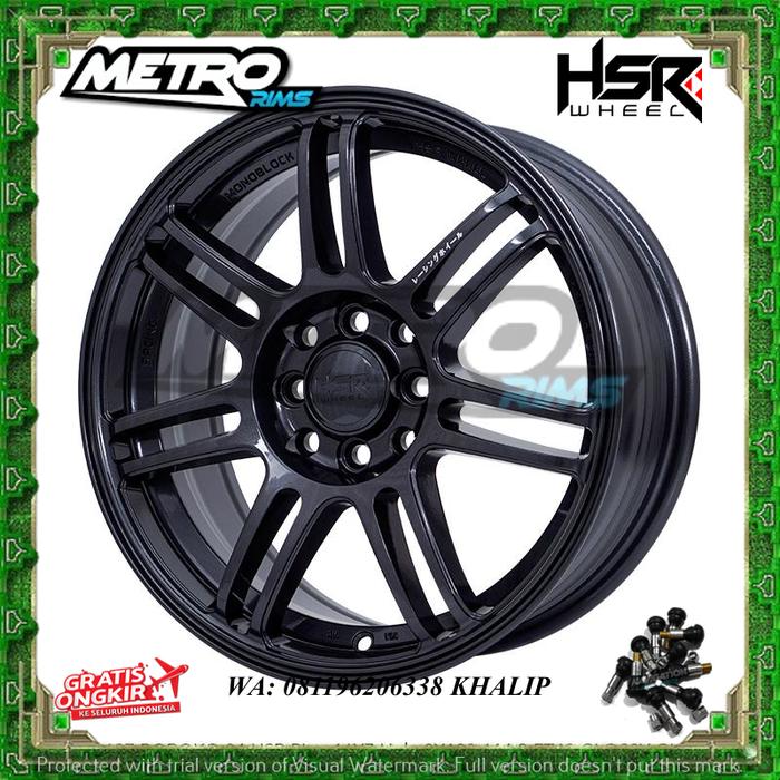 VELEG VELG PELEK MOBIL RACING MODIFIKASI JDM HSR BOON BOROKO 04 RING 16 R16 COCOK UNTUK MOBIL FREED 