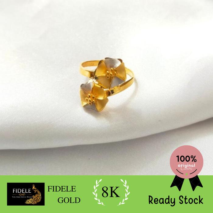 Cincin emas asli kadar 375 model etnik kendari Toko emas surabaya