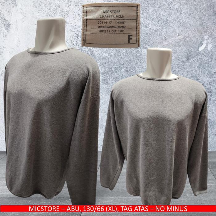 Sweatshirt/Sweater CN/Baju Mic Store, Abu - Thrift/Preloved/Second