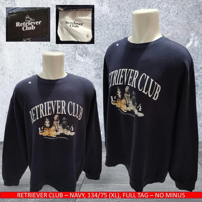 Sweater Navy Retriever Club, CN Retriever Dog  Navy Original - Second