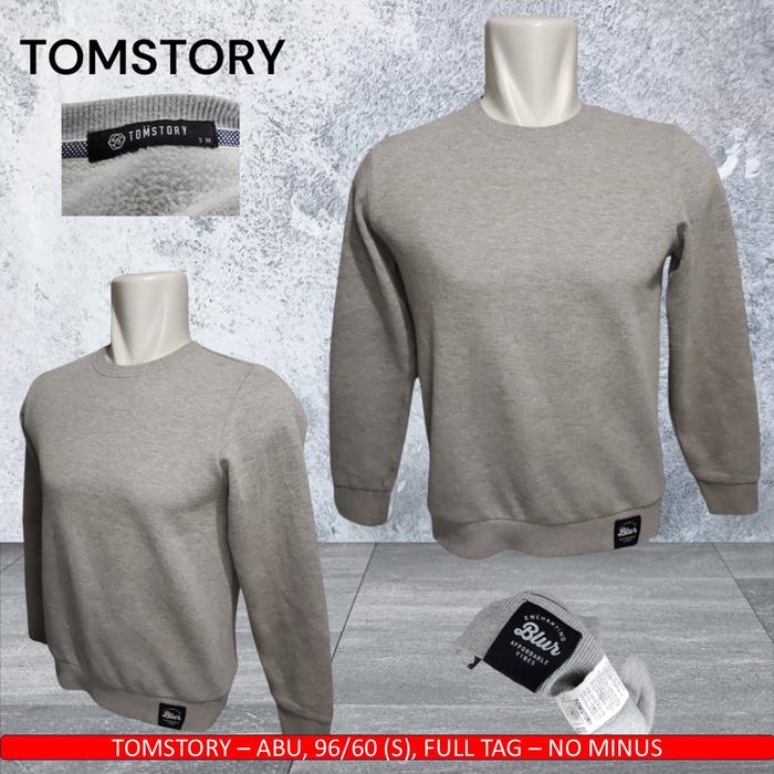 Crewneck Tomstory/Craw neck Tomstory/Crewneck Keren - Preloved/Bekas