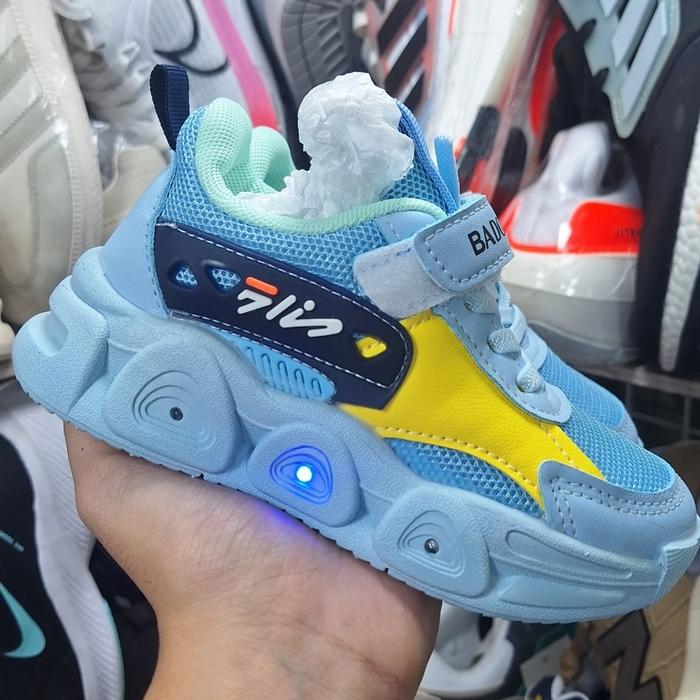 Sepatu Lampu anak2 Model Baru Feata Kualitas Original Import