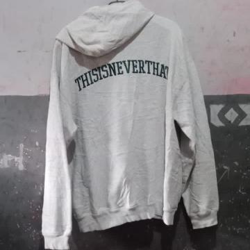 Hoodie Zipper Bordir This is never that original
