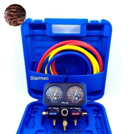 manifold double jarum value VRM2-B-0401-R410