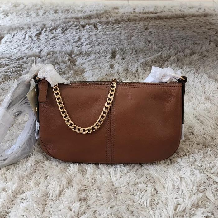 tas wanita fossil jolie small crossbody med brown ej