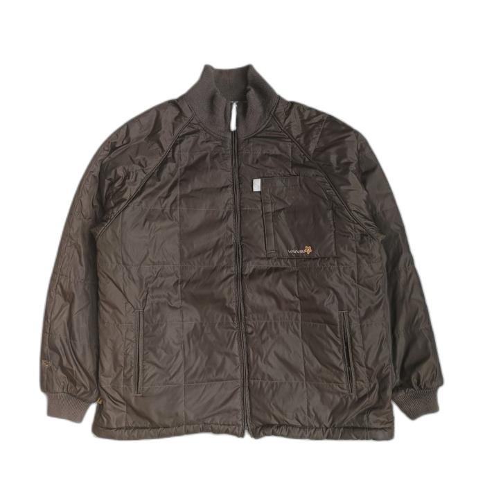 jaket vintage vans reversible padded jacket y2k nylon polar