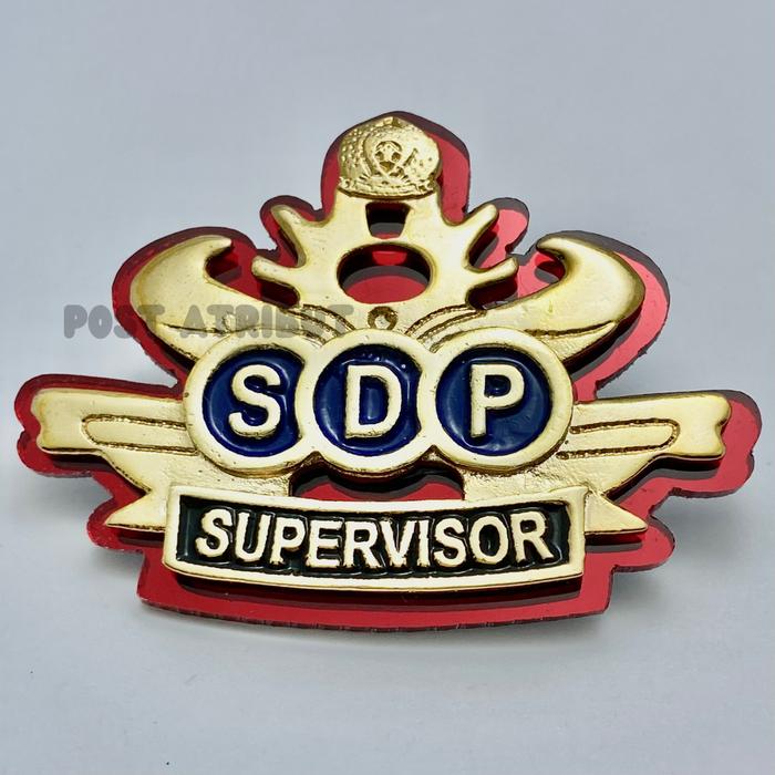 Standar Brevet SDP Supervisor / Atribut Lapas / Post Atribut / Atribut KUMHAM/Atribut Dinas/Post Atr