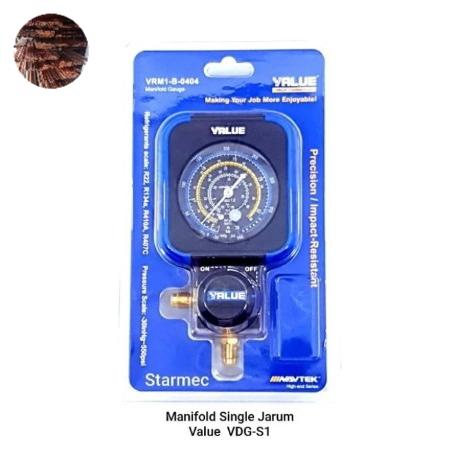 manifold single jarum value VRM1-B-0404