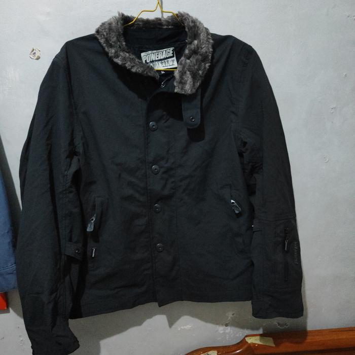 Jaket motor powerage trucker