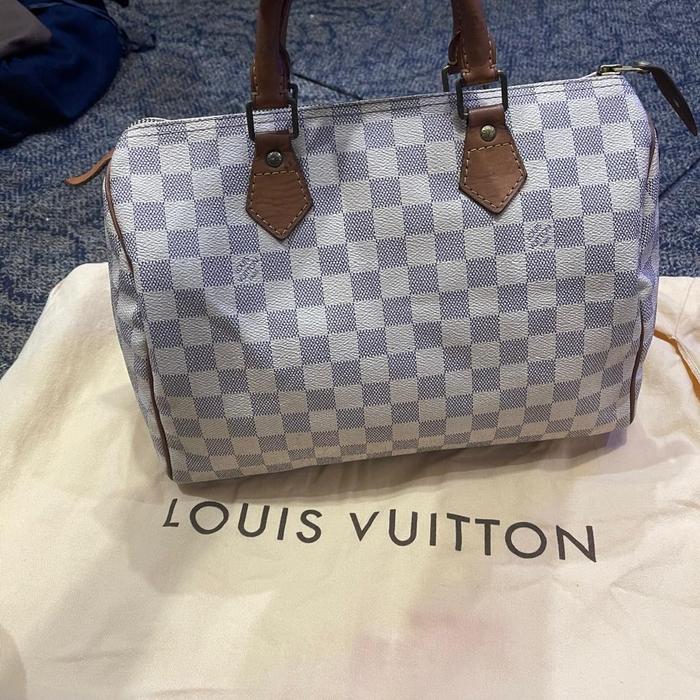 LV, Prelove azur damier ori**speede