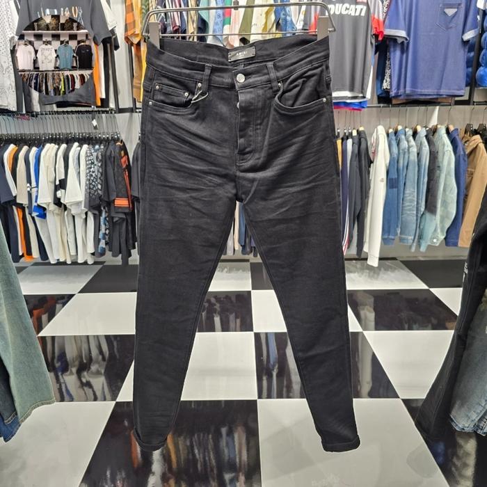 skinny jeans bandana-jacquard logo-applique amir HQ Best kn