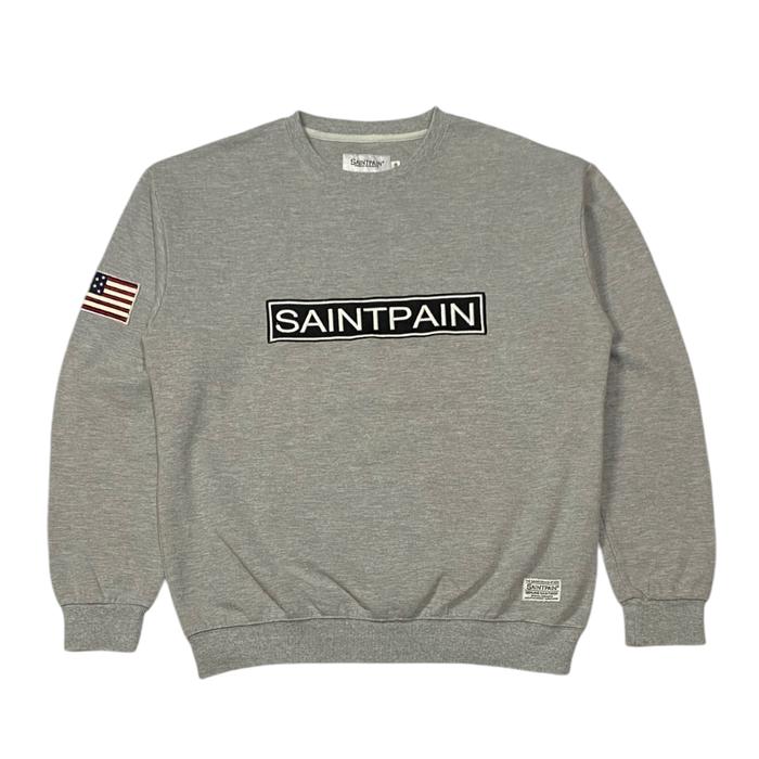 Crewneck Saint Pain Bordir Grey Misty