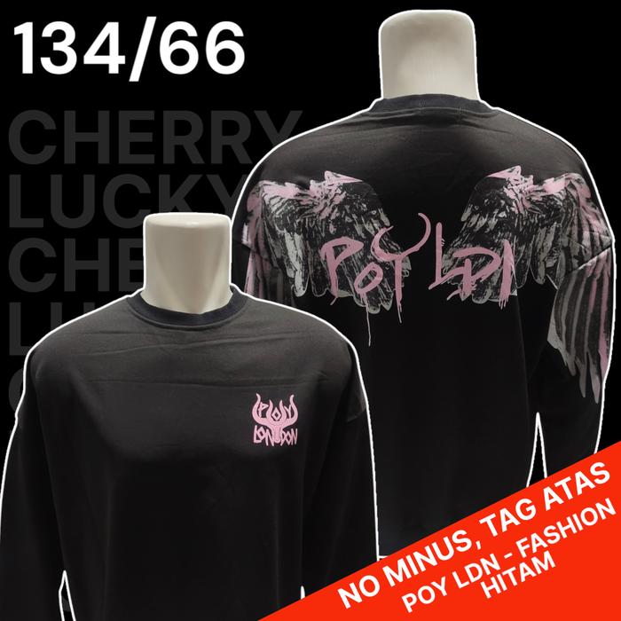 Sweater Hitam Boy London Fashion/CN Hitam BOY LONDON FASHION, Second