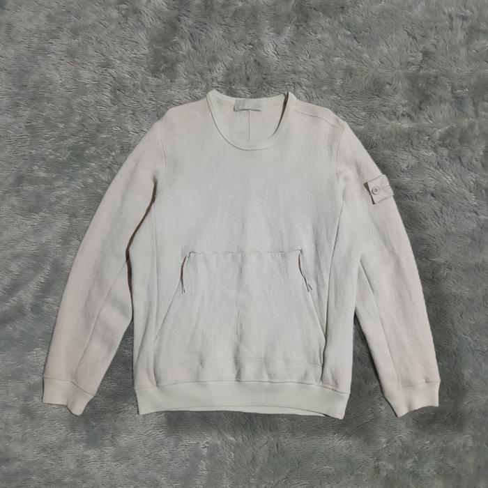crewneck sweatshirts stone island ghost pieces original authentic