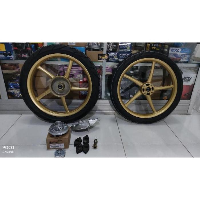 velg Rossi Bintang bintang full set Plus ban PNP MP GL CB RX King