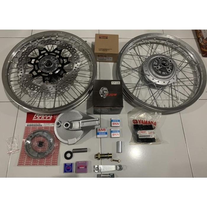 Velg TDR set TROMOL DTRACKER dan KING full set PNP GL MP CB