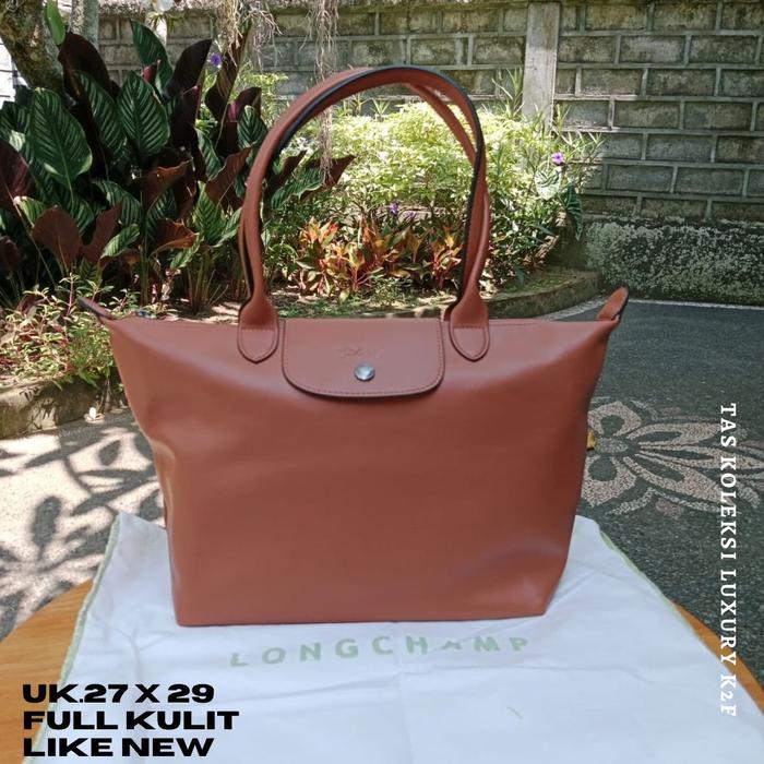 TAS wanita preloved branded LC/LongCh*, kulit mulus like new