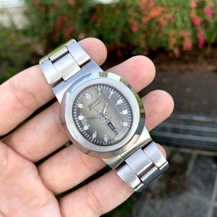 SEIKO HELMET ! jam tangan seiko diamatic 6119 5450 ufo vintage jadul antik timeless retro elegan kin