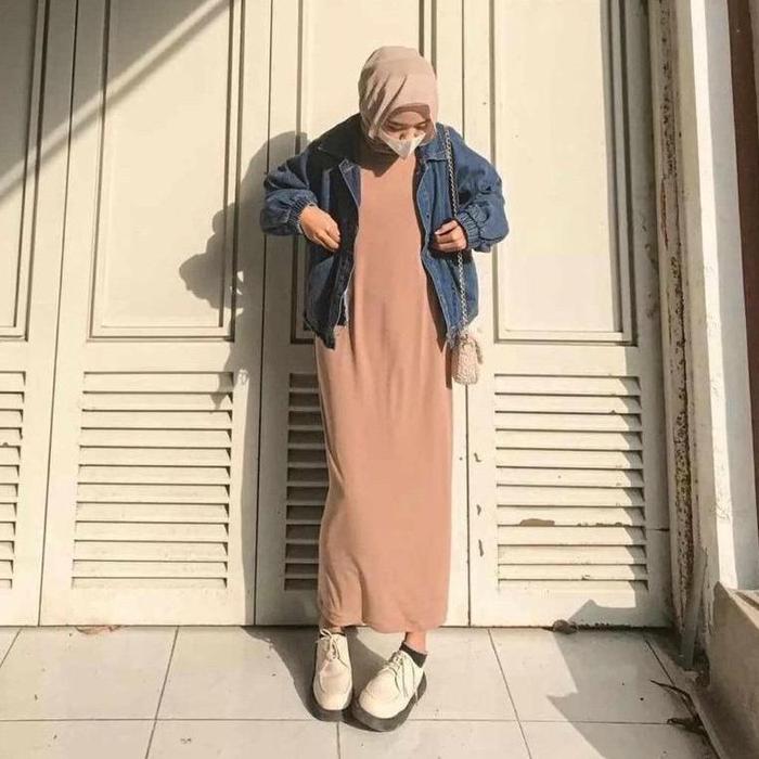 '' INNER SPAN DRESS TANPA LENGAN | INNER SPAN | INNER DRESS SPAN ''