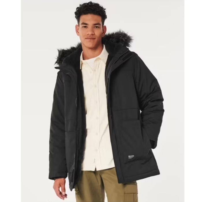 JAKET PARKA FAUX FUR LINED ALL WEATHER