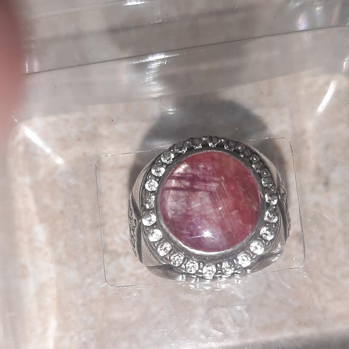 jual batu cincin ruby batu ruby