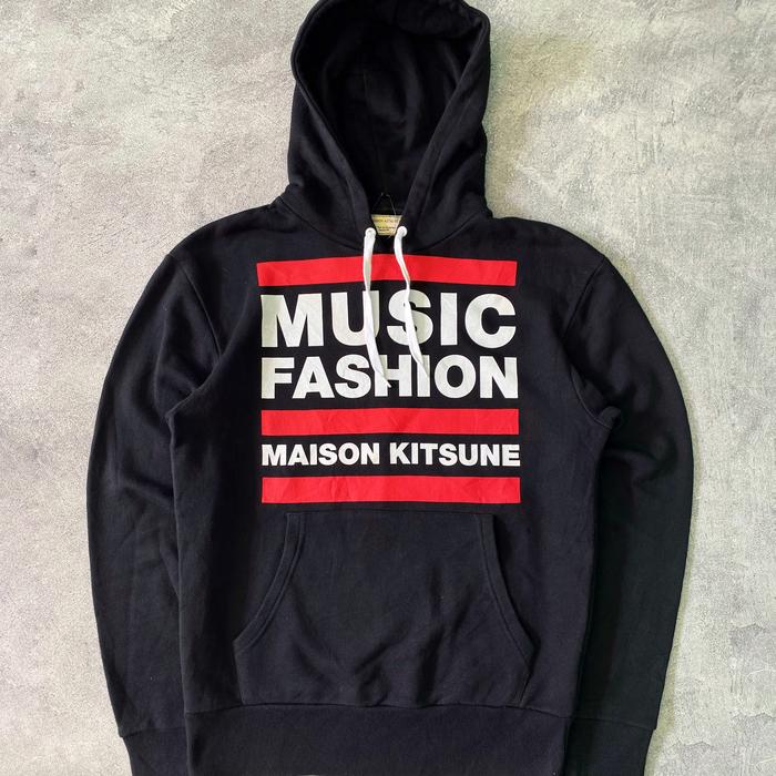 Maison Kitsune music fashion hoodie authentic original