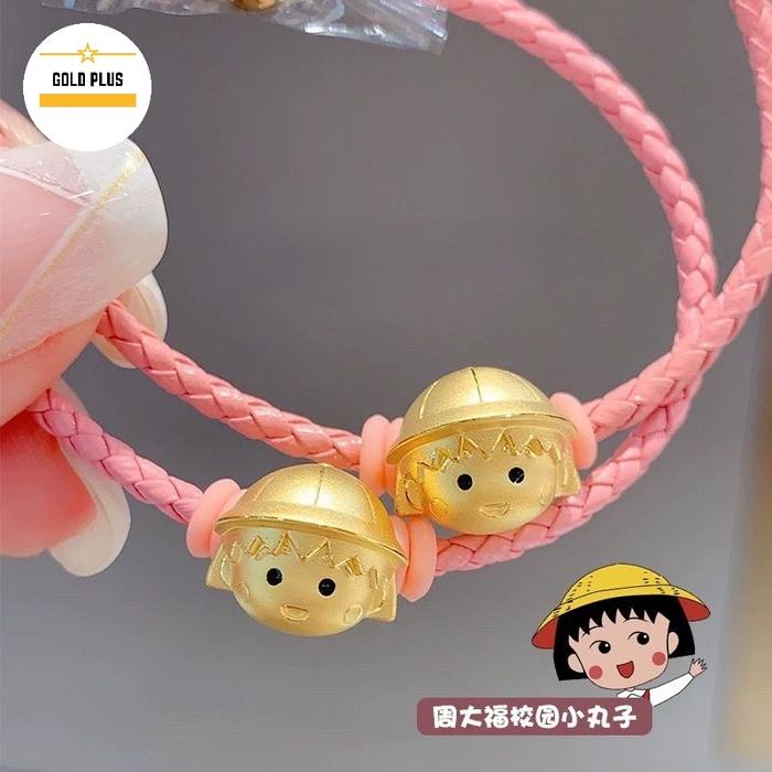 Gelang emas maruko chan hongkong